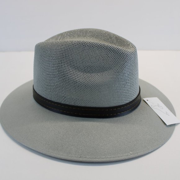 Panama Hat XeaL size Small Mens & Womens NEW Silver in color, New! - Picture 3 of 6